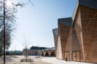 Domaine de Baysann Auditorium and Open-Air Amphitheater, Béziers (France) | K ARCHITECTURES SIGWALT HERMAN (Thomas Ehrhardt project architect) whis, CHANGEMENT A VUE (scenography) ATELIER VOLGA (landscape architect) BATISERF (structural engineers) BET CHOULET (services engineer) BMF (building economist) ALTIA (acoustical consultant) ATEVE (civil engineer) AIA MAMANGEMENT (construction manager) | Photo: © Sophie Oddo