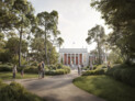 National Archaeological Museum in Athens | David Chipperfield Architects Berlin | Neoclassical building sitting in the new park | © Filippo Bolognese Images