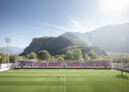 Erweiterung des Drusus-Stadions in Bozen, Italien | gmp · Architekten von Gerkan, Marg und Partner in Arbeitsgemeinschaft mit Dejaco + Partner und Ingenieurteam Bergmeister | Foto: © Marcus Bredt