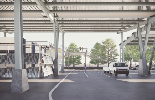 Neubau Recyclingzentrum Juch-Areal