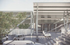1. Rang / 1. Preis: Graber Pulver Architekten AG, Zürich · Weber + Brönnimann AG, Bern · Manoa Landschaftsarchitekten GmbH, Meilen | Visualisierung: Graber Pulver Architekten AG