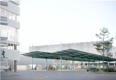 Neubau Recyclingzentrum Juch-Areal