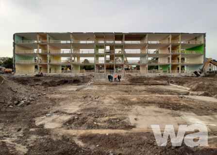 Um- und Ausbau der Wilhelm-Gentz-Grundschule inklusive Neubau einer Zweifeld-Turnhalle | © CKRS Architekten, Berlin