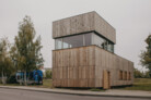 Johann-Wilhelm-Lehr-Plakette | Auszeichnung: Kinder- und Jugendtreff im ehemaligen Stellwerk, Wiesbaden | Architektur: A-Z Architekten BDA, Wiesbaden | Bauherrschaft: CASA e.V. Centrum für aktivierende Stadtteilarbeit | Foto: Laura Hess, Wiesbaden