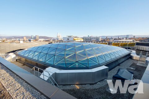 ETHZ D-BSSE – Labor- und Forschungsgebäude der ETH Zürich | © AURA Foto Film Verlag, Emmenbrücke im Auftrag von Ruch AG