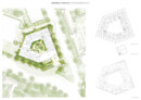Baufeld 5 | 1. Preis: Busch & Takasaki Architekten PartGmbB, Hannover · mesh landschaftsarchitekten PartG mbB Prominski – Nakamura – Prominski, Hannover