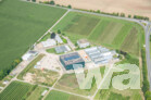 Büro- und Laborgebäude für das Julius Kühn-Institut Dossenheim - Luftaufnahme August 2021 | © wettbewerbe aktuell