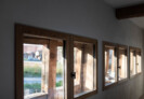 Anerkennung: Umbau einer Fachwerkscheune zu Büroraum (Öhringen, Baden-Württemberg) | Bauherr/-frau: Roland Steinbach, Öhringen-Obermaßholderbach | Architektur: Steinbach Bernhardt Architekten mit Tobias Finckh, Öhringen | Foto: © Christoph Steinbach