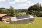 Anerkennung: Neubau einer Maschinen- und Gerätescheune (Isny, Baden-Württemberg) | Bauherr/-frau: Hans-Georg Schmitz, Isny | Architektur: GMS Architekten PartGmbB, Isny | Foto: © Celia Uhalde