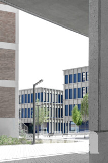 Institutsgebäude C15 und C16 für die FB Maschinenbau und Energietechnik (ME) und Bauwesen der TH Mittelhessen  | © Gustav Willeit