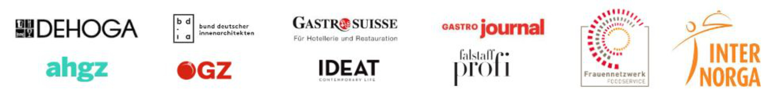 Die schönsten Restaurants, Hotels & Bars 2024 | Sponsorenleiste