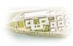 Grundstücksflächenplan. Bild: © ATP architekten ingenieure | Baumschlager Eberle Architekten