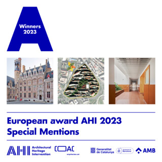 6th edition of the European Award AHI -Architectural Heritage Intervention- 2023