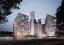 Urban Planning category: finalist project: De Meelfabriek - Renovated Factory Masterplan, Leiden, The Netherlands | © Studio Akkerhuis Architects