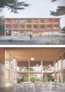 Construction d’un Groupe Scolaire, renovation et reaffectation des Villas existantes dans le Secteur Mervelet