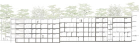 3. Preis  H2M Architekten + Stadtplaner GmbH, Kulmbach · DE BUHR LA Landschaftsarchitektur, Sommerhausen | Längsschnitt