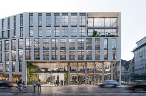 Neues PANDION OFFICEHOME (Oststraße 34, Ecke Leopoldstraße)