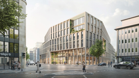 Neues PANDION OFFICEHOME (Oststraße 34, Ecke Leopoldstraße)