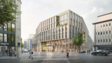 Gewinner HPP Architekten GmbH, Düsseldorf |Hauptperspektive Ost34