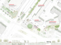 Ausgewähltes Präferenzkonzept Robin Winogrond. Landscape Architectrue. Urban Design, Zürich · Violeta Burckhardt, Zürich · Studio Erde, Berlin · BeL Sozietät für Architekt Bernhardt und Leeser, Köln