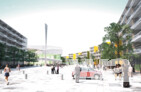 Rathaus und Stadtzentrum