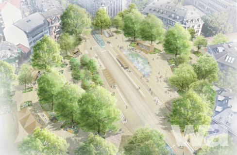 Umgestaltung Schweizer Platz / Schweizer Straße