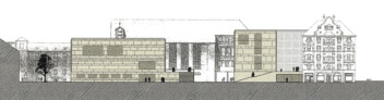 Synagoge und Gemeindezentrum/Norden | © Architekt Thomas von Thaden, Berlin-Wilmersdorf