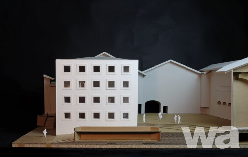 Neubau des Rathauses 2