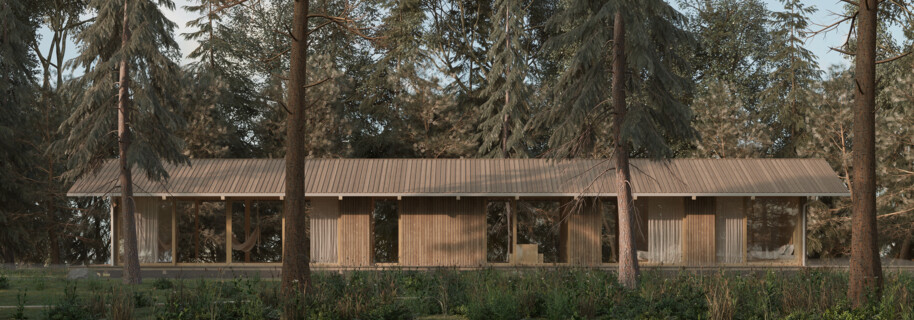 Yoga House in the Bog