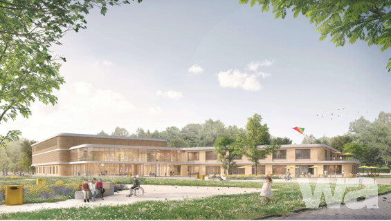 Neubau Förderschule Schule am Wasserwerk mit Sporthalle und Außenanlagen
