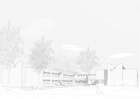 Neubau Förderschule Schule am Wasserwerk mit Sporthalle und Außenanlagen
