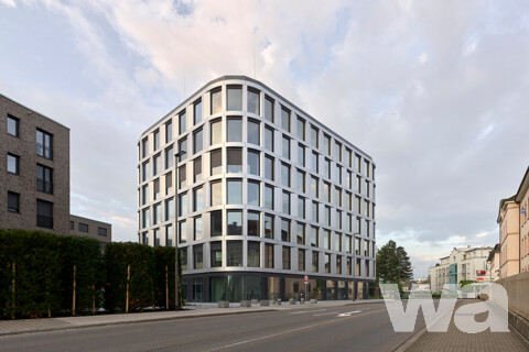 Weberei Conrad Areal – Bürogebäude des Landratsamts und Verdichtete Wohnbebauung | © Yohan Zerdoun