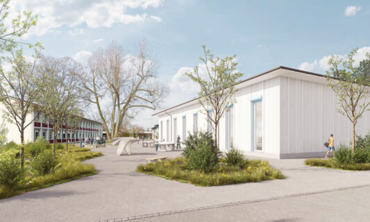 Sekundarschule Lärchen – Ergänzungsbau Einfachturnhalle