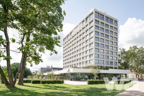 Neubau Parkhotel Heilbronn, WB-Titel: Neubau eines Hotels im Stadtgarten Heilbronn | © Robert Herrmann, Berlin
