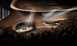 Gewinner Stufe 1 / Winner Stage 1: Zaha Hadid Architects (ZHA) | Visualisierung / Render by: © Tegmark