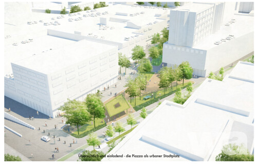 Sanierungsgebiet Billstedt-Zentrum (BIZ): Neugestaltung Fußgängerzone Möllner Landstraße und Marktplatz