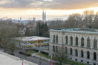 Deutscher Architekturpreis 2023: Studierendenhaus TU Braunschweig | Architektur: Gustav Düsing & Max Hacke, Berlin | Bauherrin: Technische Universität Braunschweig | Foto: © Iwan Baan 