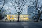 Deutscher Architekturpreis 2023: Studierendenhaus TU Braunschweig | Architektur: Gustav Düsing & Max Hacke, Berlin | Bauherrin: Technische Universität Braunschweig | Foto: © Iwan Baan 