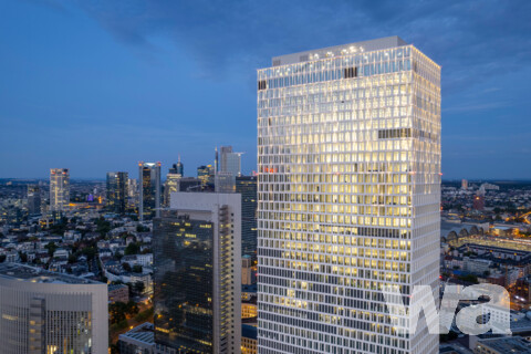 ONE / Tower 1 – Bürohochhaus mit Hotel | © Klaus Helbig Photography, Frankfurt a. M.