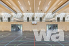 Sporthalle in den Breitwiesen, Gerlingen | © Simon Sommer Fotografie