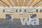 Sporthalle in den Breitwiesen, Gerlingen | © Simon Sommer Fotografie