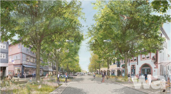 Umgestaltung der Kaiserstraße
