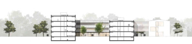 Längsschnitt | © ATELIER 30 Architekten GmbH, Kassel