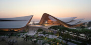 Gewinner | Winner: Zaha Hadid Architects (ZHA) | Render by Negativ