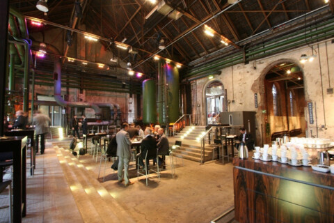 Die Gebläsehalle dient als Kulisse für Kino- und Fernsehproduktionen und ist als Kongress-Location für den Kongress zum Bauen im Bestand ideal. Foto: Thomas Wieckhorst
