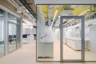 Auszeichnung: Forschungsgebäude Leibnitz Joint Lab fiT | Architekt: heinlewischer | Bauherr: DWI Leibnitz Institut für interaktive Materialien e.V. | Foto: © Brigida González