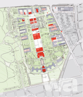 Campus Westend der Johann-Wolfgang Goethe-Universität | © 1. Preis Heide Lagpelan mit Erhalt der Siedlung