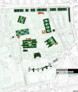 4. Preis de+ architekten - Lageplan mit Einfamilienhaussiedlung | © 4. Preis de+ architekten - Lageplan mit Einfamilienhaussiedlung