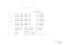 Haus A.3.3 - Ansicht Nordwest | © Tchoban Voss Architekten