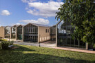 Geehrt wurde das neue Lern- und Forschungszentrum Louisenlunds. Es bildet das Herzstück des Bildungscampus und setzt die Louisenlunder Pädagogik architektonisch um. Foto: Madlen Krippendorf